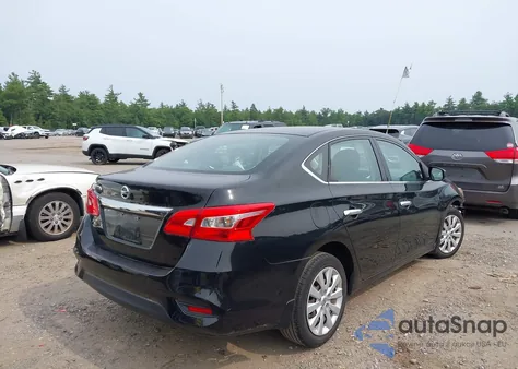 2016 Nissan Sentra S z USA, uszkodzony, nr VIN 3N1AB7AP9GY259348
